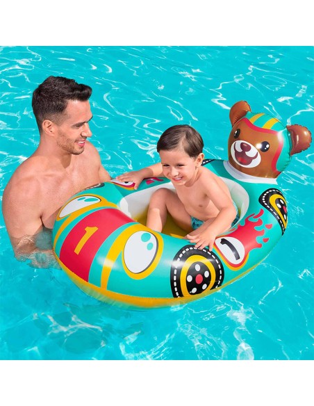 Bestway Bateau Gonflable Enfant Renard 94x66 cm 3 Ans Plage et Piscine 34168