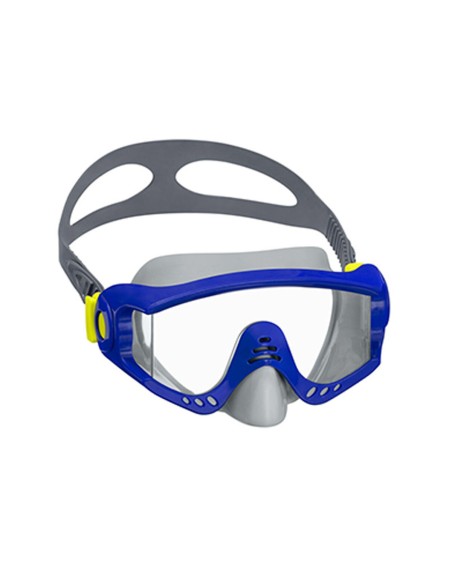 Bestway Masque de Plongée Junior Courroie Anatomique Couleur Assortie 7 Ans Plage et Piscine 22039
