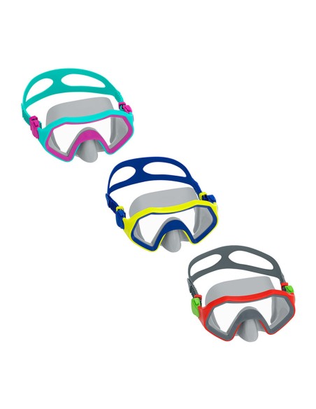 Masque de plongée Bestway pour adultes, couleur assortie, plage et piscine, 22044 14 ans