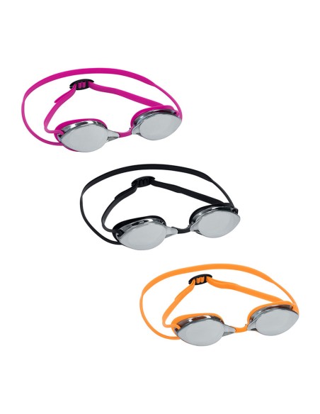 Bestway Lunettes Natation Enfants Courroie Silicone Couleur Assortie 3 Ans Plage et Piscine 21062