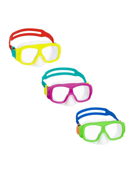 Bestway Natation Silicone Adulte Anti-buée Couleur Assortie 14 Ans Plage et Piscine 21130