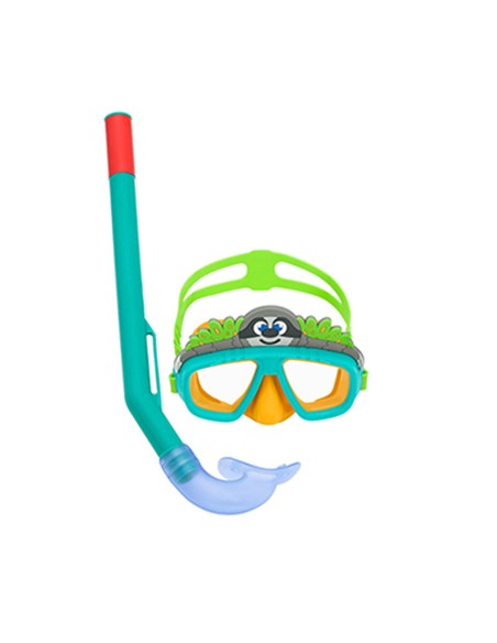 Bestway Ensemble Masque et Tube Adulte Valve de Purge Couleur Assorti 14 ans Plage et Piscine 24053