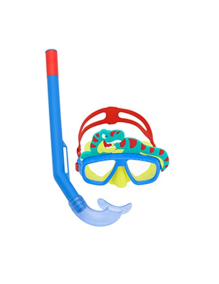 Bestway Ensemble Masque et Tube Adulte Valve de Purge Couleur Assorti 14 ans Plage et Piscine 24053