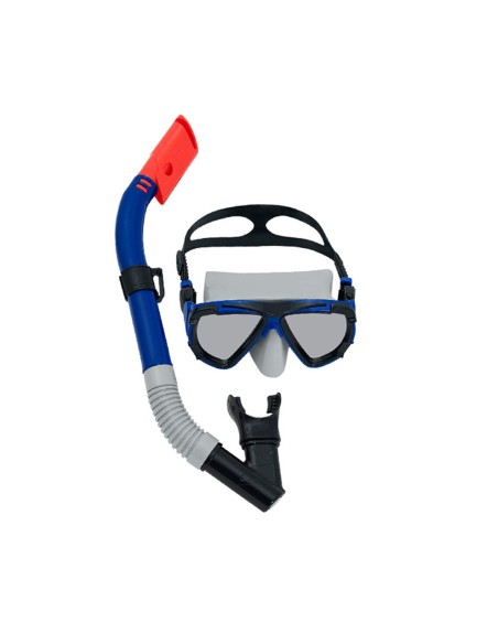 Bestway Ensemble Masque et Tube Junior Bande Anatomique Couleur Assortie 7 Ans Plage et Piscine 24035