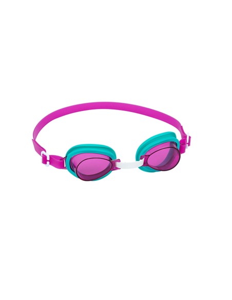 Bestway Lunettes de Natation en Silicone Junior Anti-buée Couleur Aléatoire 7 Ans Plage et Piscine 21065