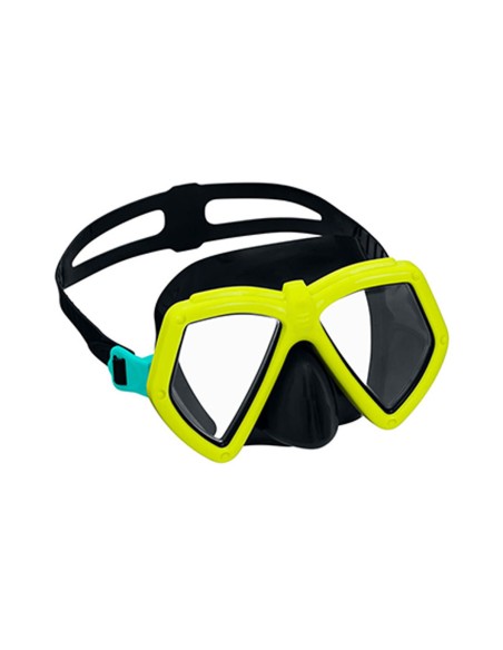 Bestway Masque de Plongée Enfant Sangle Anatomique Couleur Assortie 3 Ans Plage et Piscine 22011