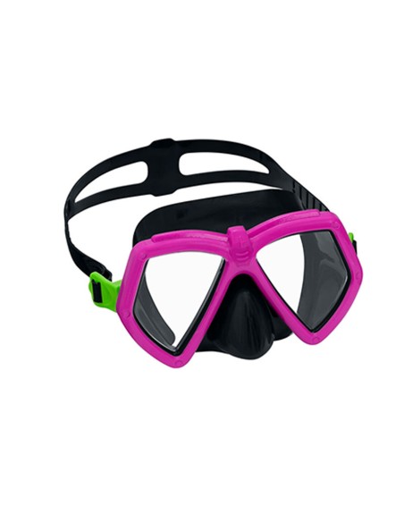 Bestway Masque de Plongée Enfant Sangle Anatomique Couleur Assortie 3 Ans Plage et Piscine 22011