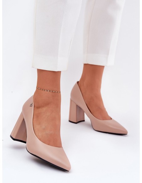 Escarpins talon large model 209781 Step in style