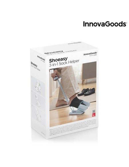 Chausse-pieds pour Chaussures et Chaussettes avec Enlève-chaussettes Shoeasy InnovaGoods