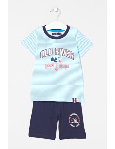 Ensemble old river garçon