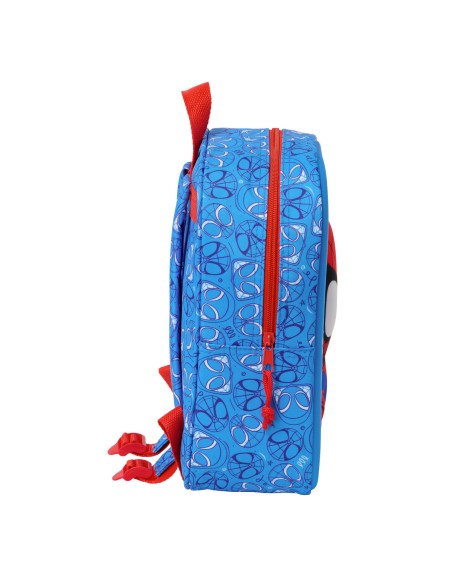 Cartable Spider-Man Rouge Blue marine 22 x 27 x 10 cm