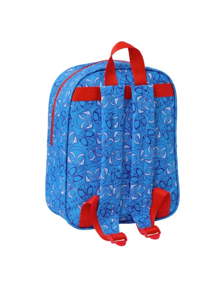 Cartable Spider-Man Rouge Blue marine 22 x 27 x 10 cm