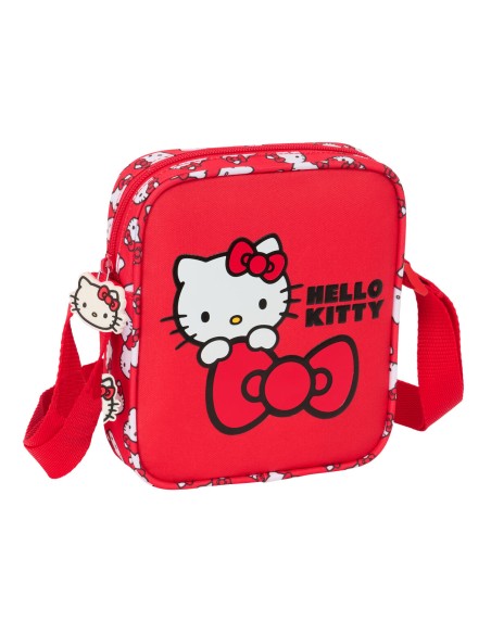 Sac à Bandoulière Hello Kitty Iconic Rouge 16 x 18 x 4 cm
