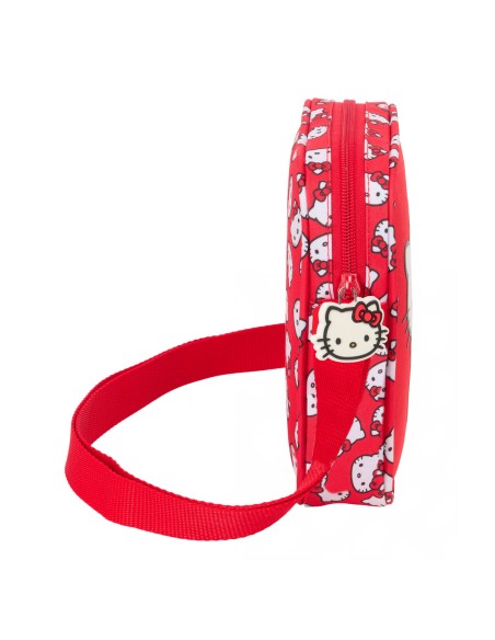Sac à Bandoulière Hello Kitty Iconic Rouge 16 x 18 x 4 cm