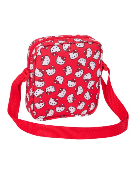 Sac à Bandoulière Hello Kitty Iconic Rouge 16 x 18 x 4 cm