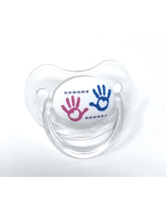 Sucette bébé physiologique 0-6 mois - Les mains