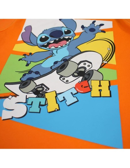 T-shirt manches courtes Lilo & Stitch