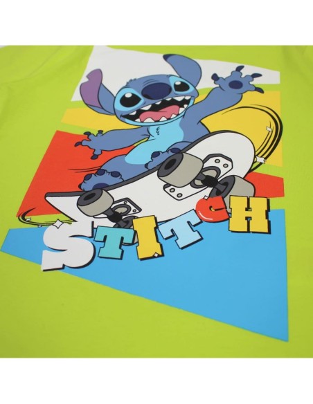 T-shirt maches courtes Lilo & Stitch