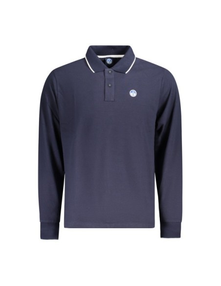 North Sails - Polo Manches Longues Bleu