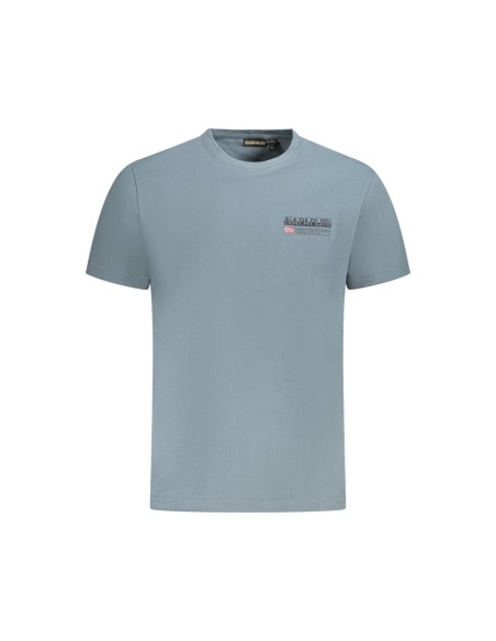 Napapijri - T-Shirt Gris avec écusson